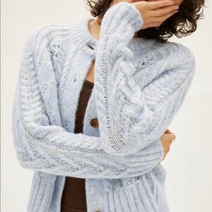 Everlane Cloud Cable Cardigan